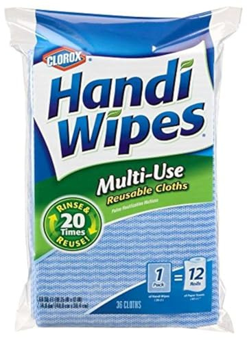 Handi Wipes Clorox Multi-Use Reuseable Cloths, 36 Count