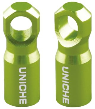 UNICHE Bike Presta Valve Cap with Valve Core Removing Function, Fits Presta French Valves on MTB, Road Bikes, Gravel Bikes (Green)