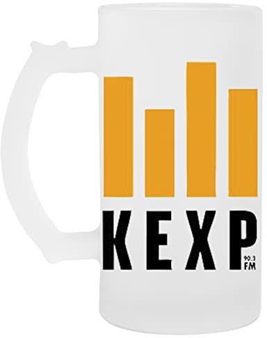 Vendax Special Edition Kexp Design Bierkrug Aus Glas Glass Beer Mug Cup