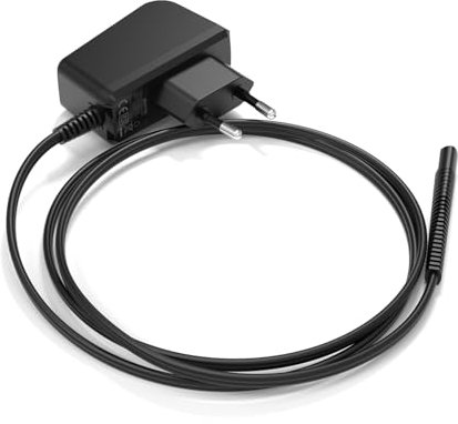 12V Kabel Passend für Braun Rasierer Ladekabel Series 9 7 5 3 S3 S5 9 pro 8 6 1 5544 5542 XT5 Body Barttrimmer All in One Beard Trimmer Wet und Dry Silk-épil 5 7 9 Netzteil