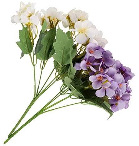 Warmhm 2st Künstliche Zierapfelblüte Begonien-kunstblumen Simulation Von Begonienblüten Begonienblüten-Picks Gefälschte Blumensträuße Künstliche Blumen Die Blumen Hochzeit Eisendraht