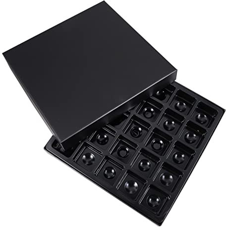 Gatuida Schokoladen Geschenkbox Mit Innenhalter Kreative Verpackung Für Hochzeiten Partys Und Geburtstage Elegantes Design Für Süßigkeiten Und