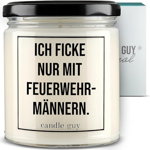 candle guy Duftkerze im Glas [Brennzeit 70h] - Duft-Kerze handgemacht mit Spruch | Freches Geschenk für Frauen, Freundin, Geburtstag | 100% Sojawachs, schöne natürliche Düfte mit ätherischem Öl