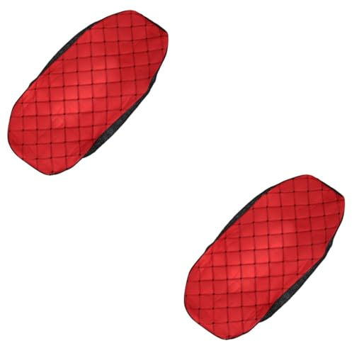 JECOMPRIS 2pcs Motorcycle Seat Cover Protector Cushion Breathable Motorcycle Seat Cushion Cover for Riding Comfort