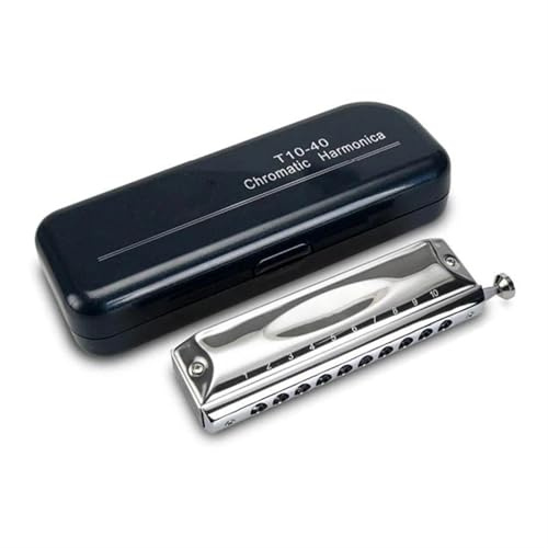 Erwachsene Mundharmonika Chromatische Mundharmonika 10 Loch Harfe Armonica Mund Professionelles Musikinstrument