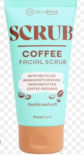 Gommage Exfoliant Visage au Café, Nettoyant Facial,nettoyant viage, scrub facial scrub coffee