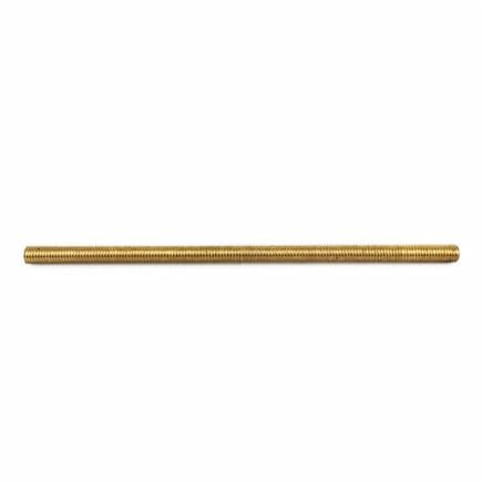 KSeSii Tige filetée en laiton M4 M5 M6 M8 M10 M12 M14 M16 500Mm de Long boulon métrique en laiton plein laiton massif tous les goujons de barre de tige filetée(M5)