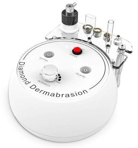 3 en 1 appareil de microdermabrasion diamant,appareil de dermabrasion | pour exfoliation et élimination des points noirs, appareil de soin du visage pour une utilisation en spa à domicile