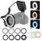 Andoer HD-130 Macro LED Ring Flash Light with LCD Display,Power Control,3 Flash Diffusers and 8 Adapter Rings for Canon Nikon Panasonic and Other DSLR Cameras