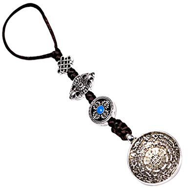 Sharplace Tibetischen Schamanen Buddhismus Kette Halskette mit Buddha Anhänger für Damen und Herren