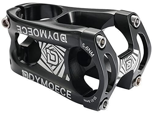 Dymoece Fahrrad Vorbau 31,8mm MTB Fahrradlenker Vorbau Adapter für 1-1/8 28,6mm Mountain Bike BMX