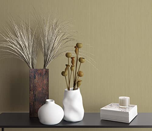 marburg Papier peint intissé or beige rayures pour chambre de mouton salon ou cuisine Qualité supérieure 100% Fabriqué en Allemagne 10,05 x 0,70m