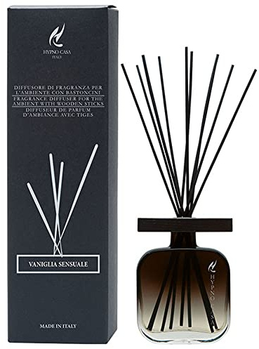 Hypno Casa - Raumduft mit Sticks, 500 ml, Linie First Class (Vanille sinnlich)