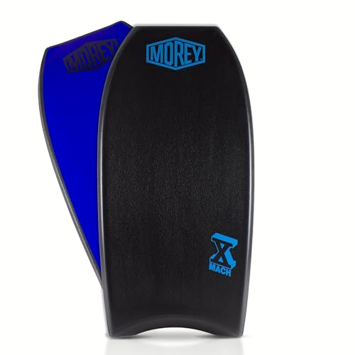 MOREY® Mach 10. Pro Series Bodyboard Built with Strong, Durable Core & Mesh, Slick Bottom for Speed & Crescent Tail (2026 Model)