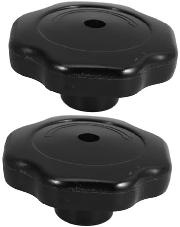 MAGICLULU Tapa De Olla Express Repuesto 3 Juegos De Olla a Presion Cable Perillas De La Tapa De La Tornillo Reemplazo Universal De La Tapa De La Olla Estufas Cocina Black El Plastico 2 Piezas * 3