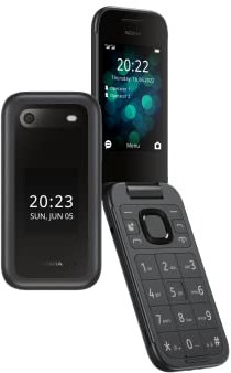 Nokia 2660 Flip DS w/o HS black (Renewed)