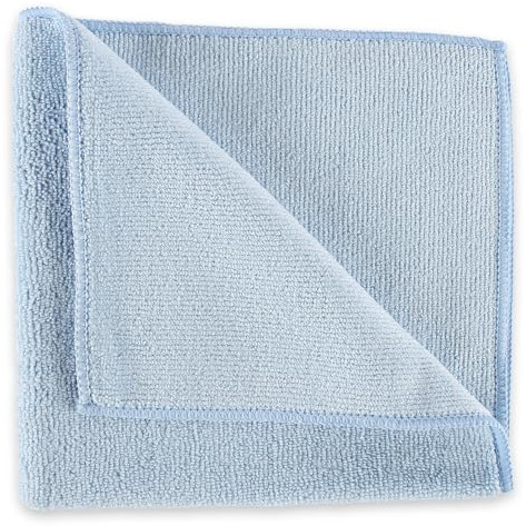 50 Stück Hygoclean Mikrofasertücher Micro Master Premium | Polyester/Polyamid, blau, L: 40cm, B: 40cm, Karton, Mikrofasertücher, Reinigungstuch, Putztuch