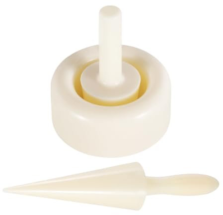 Hogvinnatil Molde Para Cucuruchos De Helado | Kit Para Hacer Conos De Helado Caseros,Utensilio De Repostería Casera Con Agarre Cómodo Para Meriendas Y Horneado En Casa