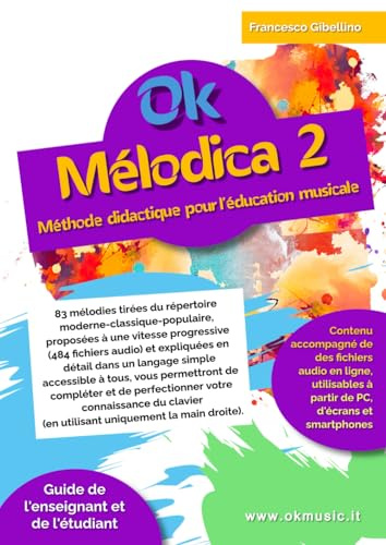 Ok Mélodica 2: Méthode didactique pour l’éducation musicale