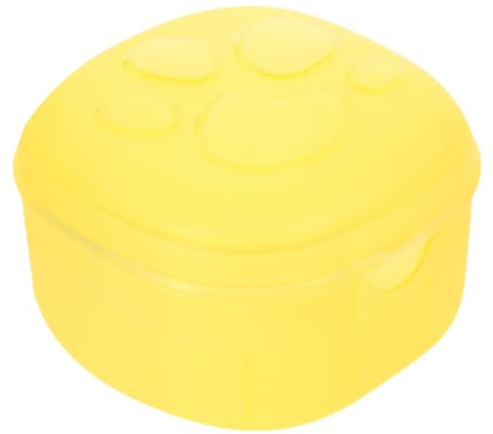 Vaguelly Estuche Portátil para Chupetes Caja de Almacenamiento Higiénica con Clip Diseño Adorable y Práctico para Bebés y Mantener Limpios los Chupetes Material Gato