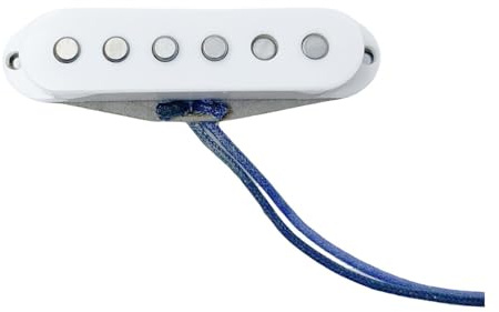 Elektrische Akustikgitarre Mit Stahl Papp Tonabnehmer Instrument Schwarz Gelb Weiß Zubehör(3/4)