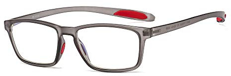 Suertree Blaulichtfilter Lesebrille Computerbrille TR90 Rahmenleser PC Gaming UV Blaulicht Blockier Brille Gläser Damen Herren 2.5X