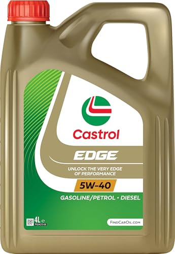 CASTROL Motoröl 5W-40 EDGE Synthetiköl Motor Öl ACEA C3 API CF API SN TURBO DIESEL 4L