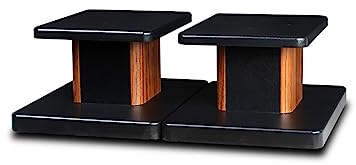 Ddasam Pies para Altavoces（15cm） Soporte Altavoz Soporte de Altavoz para Altavoces Home-Cinema HiFi Bookshelf Box y Satélite y Anti-caída Reposapiés Antideslizante en la Parte Inferior