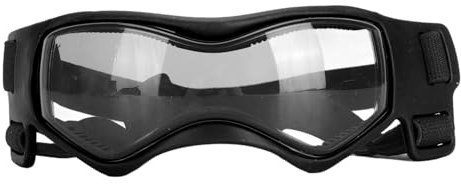 Hundebrille, Stoßfeste Haustier-Sonnenbrille, Bequeme Passform für den Außenbereich (S)