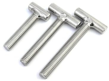 Generisch M4-M12 304 Edelstahl T-förmige Schweißschrauben Nagelschrauben Hammerkopfschraube for Rutschenschiene Gehrungsschiene(M12x40mm (1pcs))