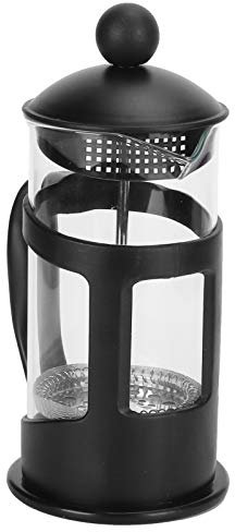 de Prensa Francesa, Vidrio de Borosilicato Negro Temperatura Alta con Filtro Press de Prensa Francesa Press para Sala de Estar, Oficina, Uso del Hogar (350ML) (600 ml) (1000 ml)