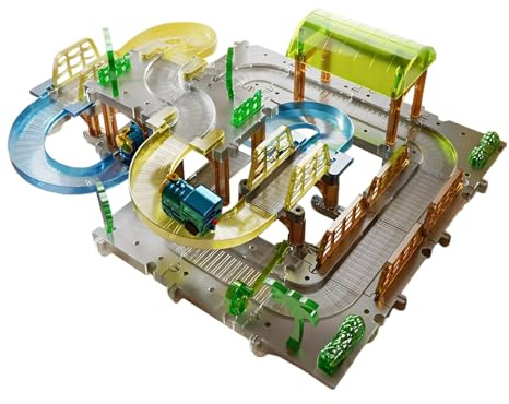 Set di ferrovia elettrica per bambini – Set di treno elettrico per bambini – Giocattolo educativo educativo per il compleanno della città agricola collezione hobby