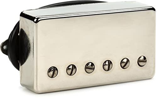 DiMarzio DP 255FN Transition Bridge Humbucker, E-Gitarren Tonabnehmer, Nickel Cover