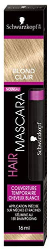 Schwarzkopf - Máscara para el cabello - Coloración temporal de raíces - Rubio claro - 16ml