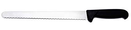 FRARACCIO Couteau à pain professionnel 26 cm, couteau dentelé en acier inoxydable, couteau de cuisine