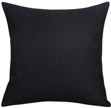 Mymassagepillow- Pressure Activated Massage Pillow for Back, Neck, Feet, & More - Stylish & Durable Neck and Back Massager & Sciatica Pillow - 13in x 13in - Machine Washable Cover (Black)