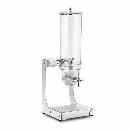 Royal Catering Dispenser per Cereali Distributore di Cereali RCCS-3.5LSS (3,5 litri, 1 contenitore, Acciaio inox)