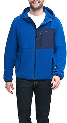 Tommy Hilfiger Herren Hooded Performance Fleece Jacket Jacke