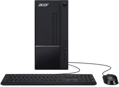 Acer Aspire TC-1750-UR12 Desktop | 12th Gen Intel Core i5-12400 6-Core Processor | 16GB 3200MHz DDR4 | 512GB NVMe M.2 SSD | 8X DVD | Intel Wireless Wi-Fi 6E AX211 | Bluetooth 5.2 | Windows 11 Home