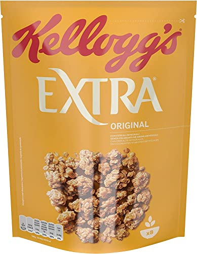 Kellogg's Extra Original Knusprige Haferflocken 100% Vollkorn 375g-Packung