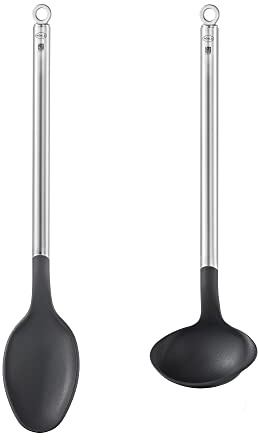 Rösle Coffret Gourmet Sauces, Noir 7 Argent