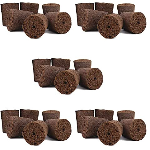 Bcowtte 80X Pflanzenwachstumsschwämme für Den Garten, Hydroponik, Indoor-Garten, Intelligenter Schwamm mit Nährstoffen, Wachstumskapsel
