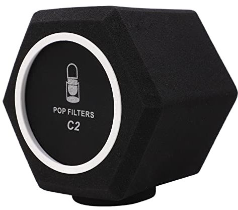 MUNEFE Filtro Anti-Pop per fono, Sfere di Isolamento del fono, Isolamento del fono Protetto per Ridurre Efficacemente Il Rumore Esterno da più Direzioni