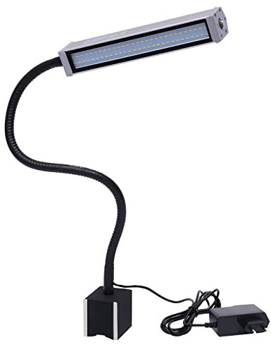Magnetisches Licht LED Arbeitsleuchte 360° willkürliches Biegen Maschinenlampe Magnetfuß Magnetische für Nähen, CNC, Werkzeugmaschinen, Drehbänke