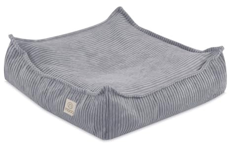 MISIOO Sitzkissen Boden Für Kinderzimmer, Weiches 60x60x20cm Bodenkissen In Quadratischer Form, Cord Material Mit Kuscheliger Füllung, Sitzkissen Für Kinder Zum Entspannen