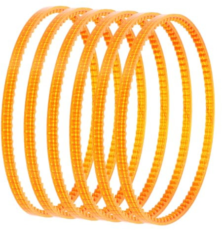 Cabilock 6stücke Zuckerwatte-maschine Ersatzriemen Wiederverwendbare Riemen Für Süßigkeitenmaschinen Zubehör Für Zuckerwatte-extraktoren Robuste Riemen Für Diy-maschinen Teile Für Tragbare