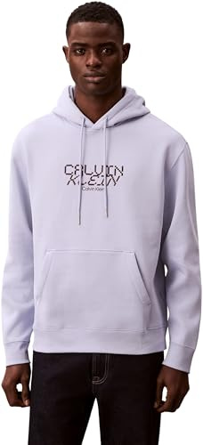 Calvin Klein LS 350fleece Calvin Tech Graphic Lv14le251g Felpe Unisex - Adulto (Pacco da 1)