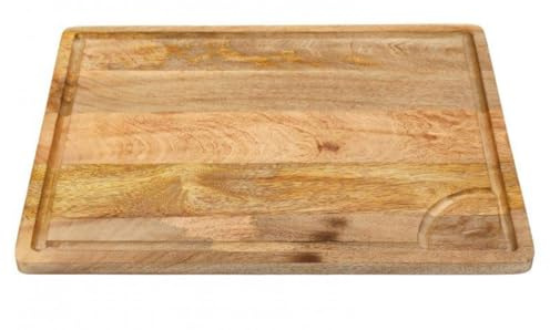 40 x 50 cm Large Mango Wood Chopping Board - Durable Food Safe Kitchen Cutting Board