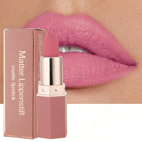 Stick de blush de poche - Mat - Lisse - Couleur intense - Pour joues et lèvres - Finition naturelle et lumineuse - Longue tenue - Crème blush