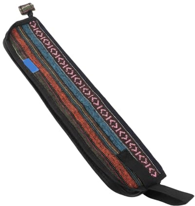 Trommel Stock Tasche, Tragbarer Volksstil Drumsticks Hängende Tasche Trommel Schlägel Tragetasche mit Griff